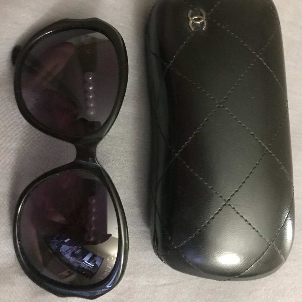 Chanel pearl sunglasses